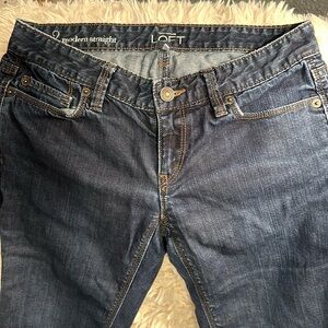 Loft jeans size 2 modern straight.